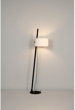 Linood - Lampă de podea neagră